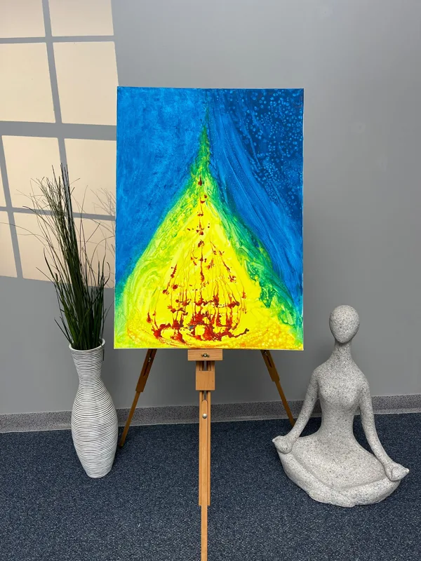 akryl 50x70 200kč